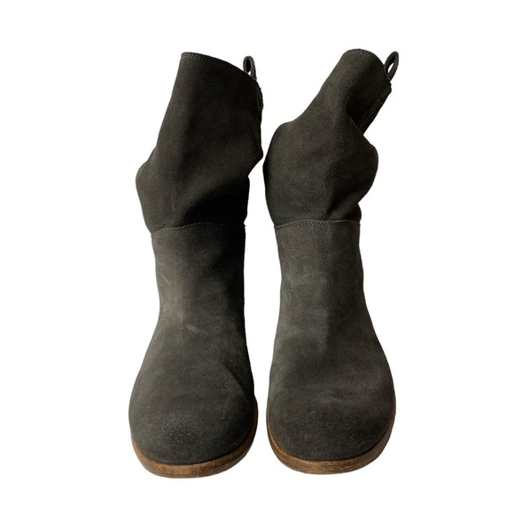 Alberto Fermani Pull on Gray Suede Ankle Booties  Size US 6/ EU 36.5 - Picture 5 of 7